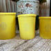 Vintage Tupperware Harvest Yellow