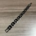 Vintage Mid Century Modern Rivo Swiss Made Black Link Flexible Bracelet