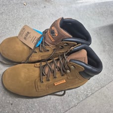 Brahma Boot. Hydro Guards. Suedeman made upper. Steel Toes Size 9. WATERPROOF