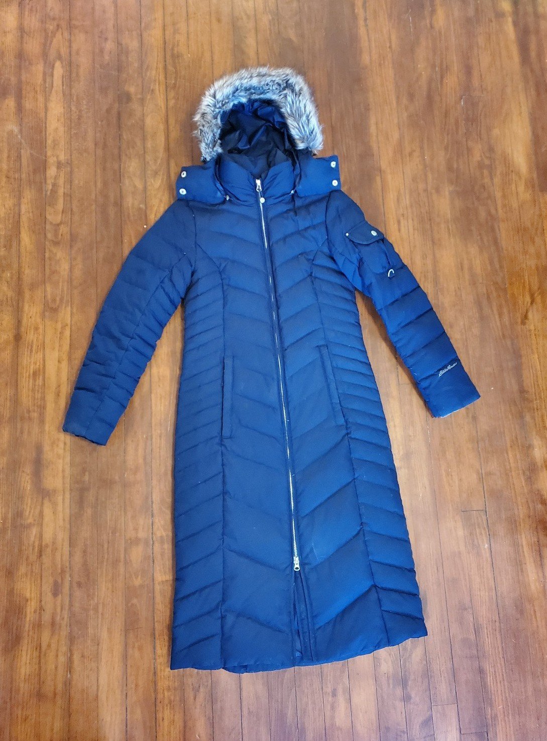 Eddie Bauer Sun Valley Down Duffle Coat XS