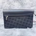 Current Condition Excellent! Dunhill Clutch Bag Business Bag All-Over Pattern