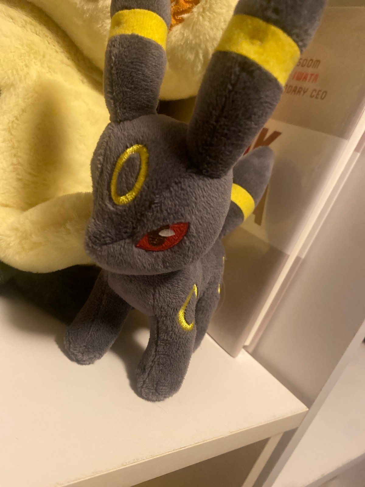 RARE canvas Umbreon plush