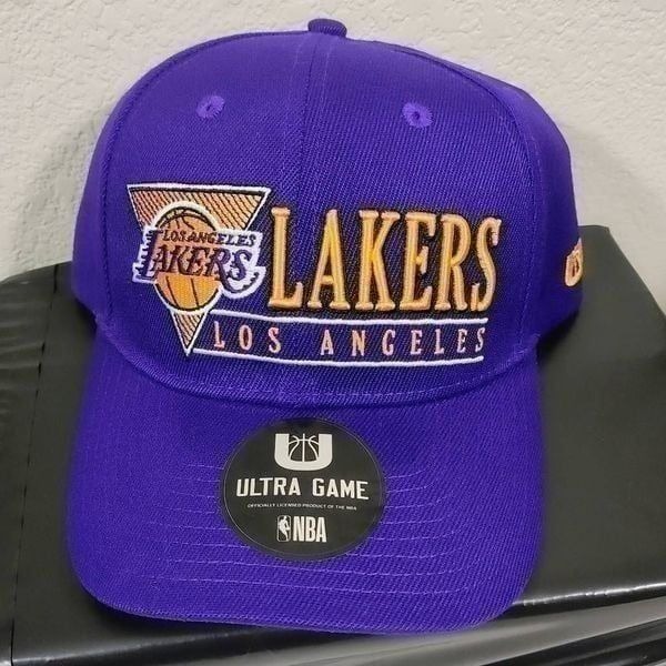 NBA Los Angeles Lakers Ultra Game Snapback Cap Hat -R