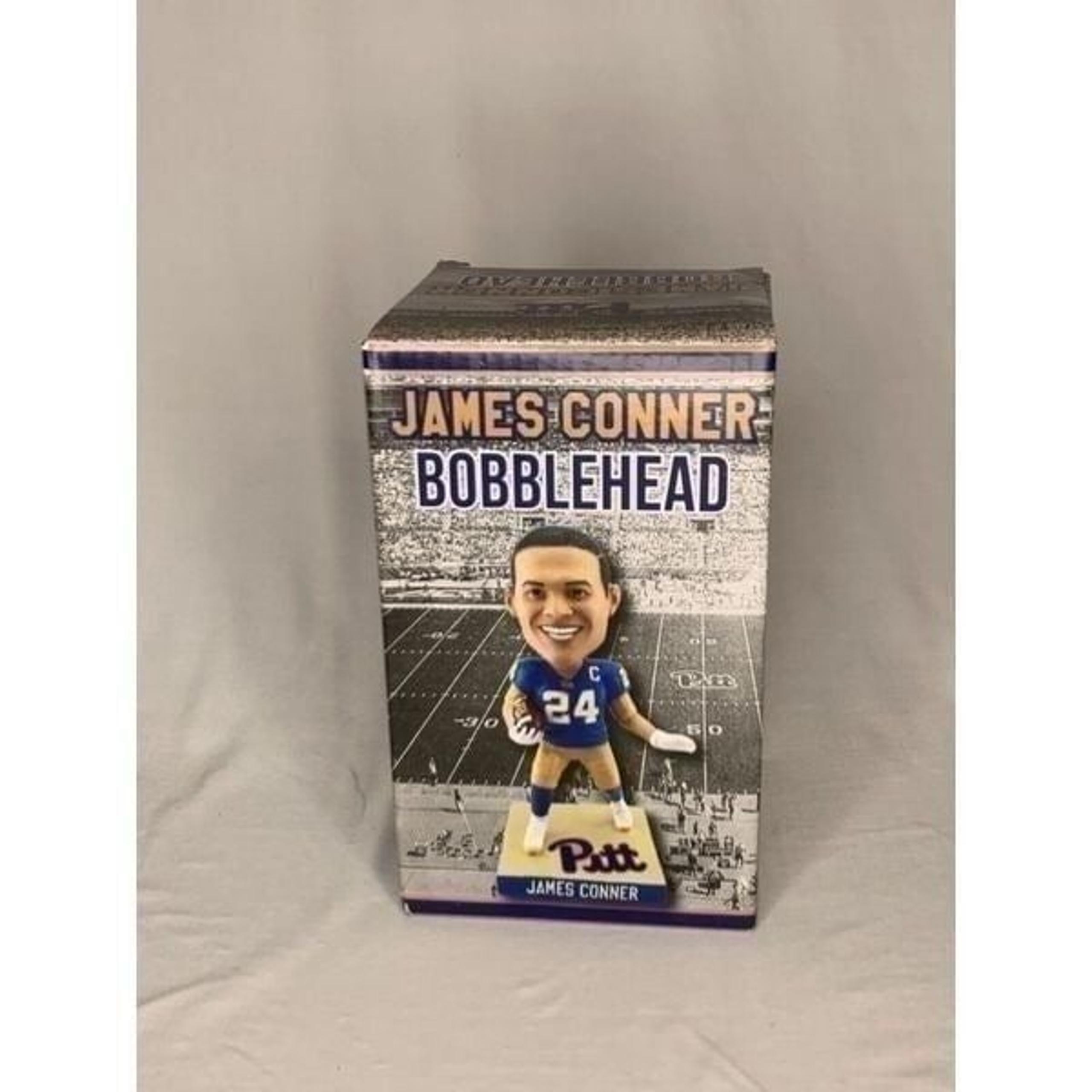 AAC BOBBLE HEAD DOLL UNIVERSITY OF PITTSBURGH FOOTBALL GREAT  JAMES CONNER