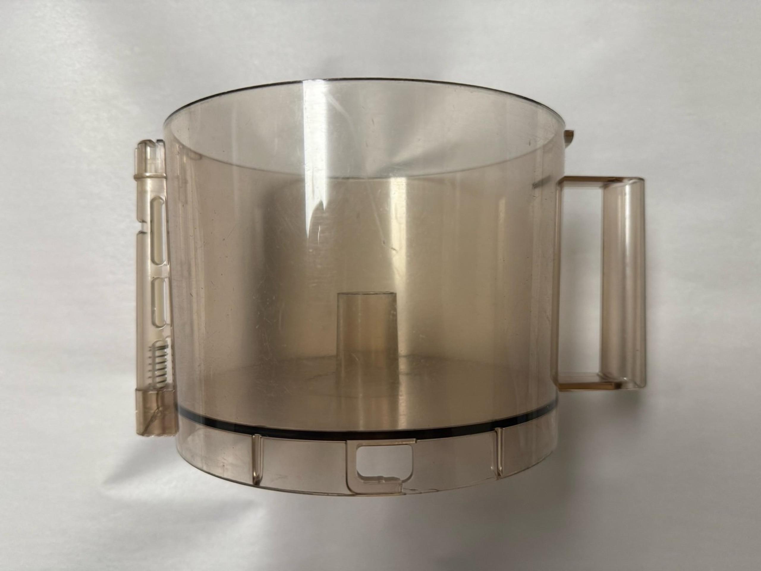 VTG Cuisinart Food Processor Bowl Brown DLC-8 Used Untested