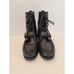 Polo Ralph Lauren Leather Ranger Boots Men’s Size 9.5D Black Buckle Lace Up