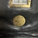 PRATESI FIRENZE MADE IN ITALY LEATHER QUILTED CHAIN STRAP BLACK HANDBAG PURSE