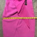Pinko Dress Womens Sz 2 Fuchsia Gaff Abito Gathered Rhinestone Pin Midi