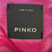 Pinko Dress Womens Sz 2 Fuchsia Gaff Abito Gathered Rhinestone Pin Midi