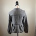 Barami houndstooth peacoat with detailed front buttons