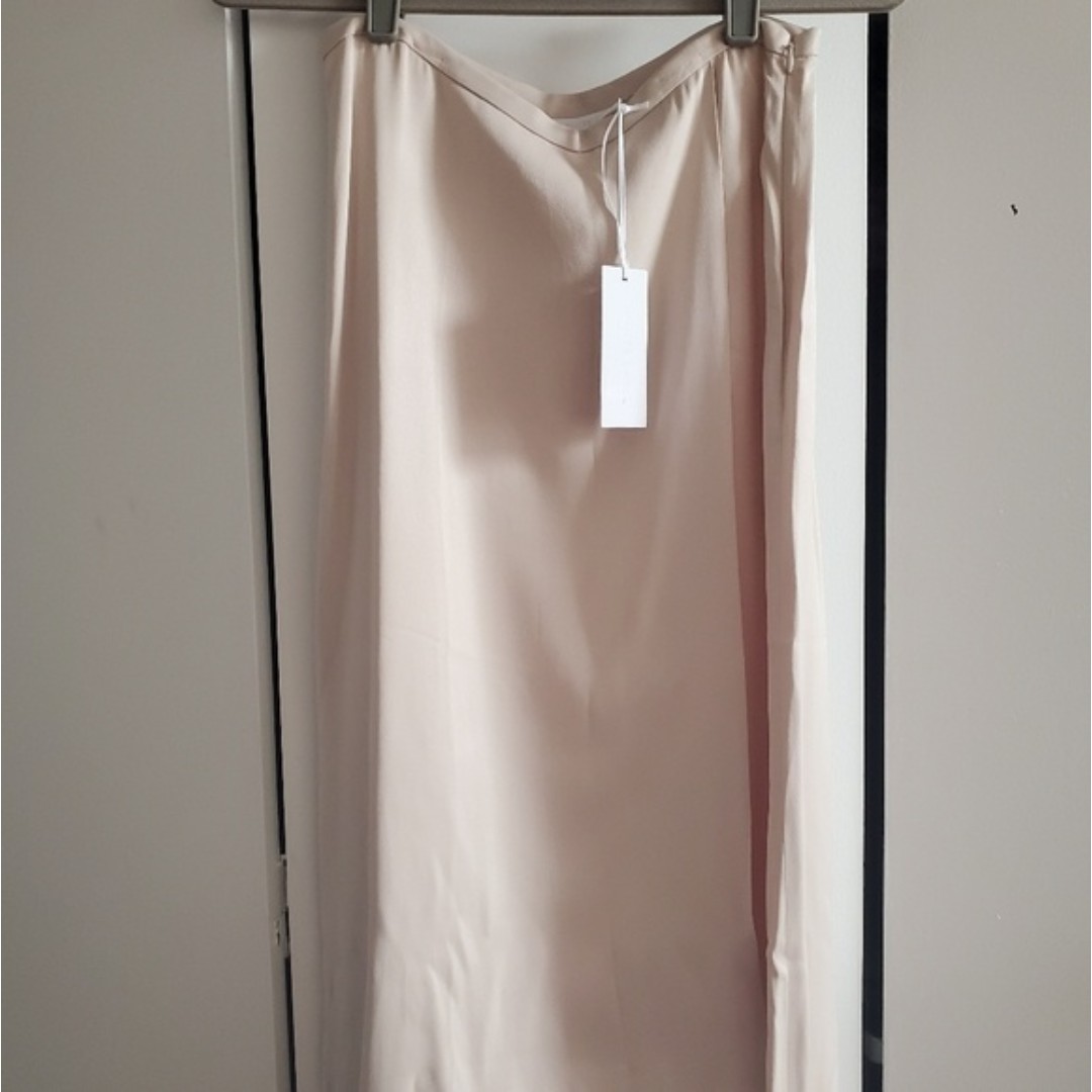 NWT White Company Wrap Satin Skirt size UK10 (fits US size 6)