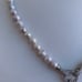 Baroque freshwater pearl necklace gold plated , 18”