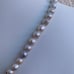 Baroque freshwater pearl necklace gold plated , 18”