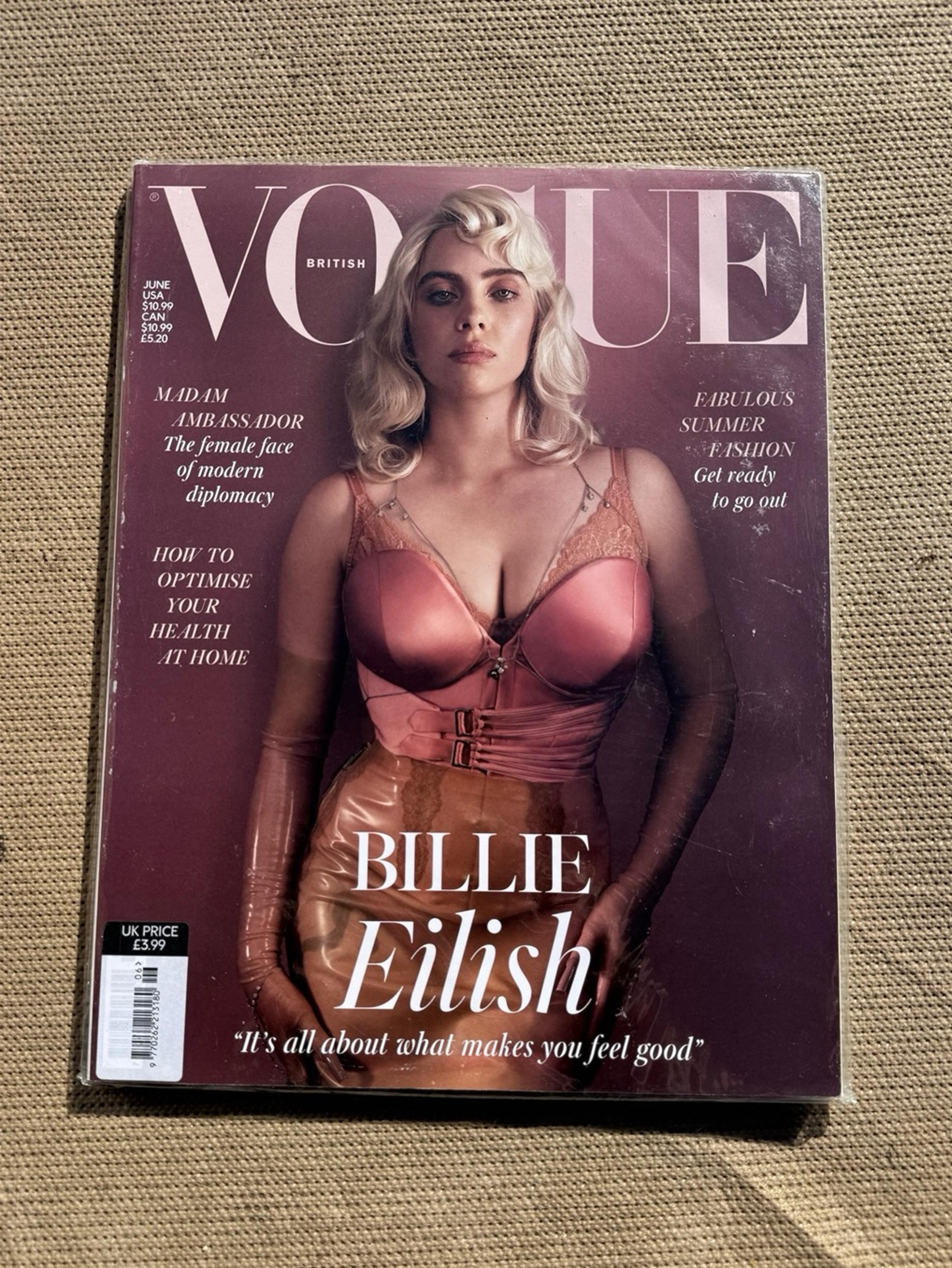 Billie Eilish British Vogue June 2021