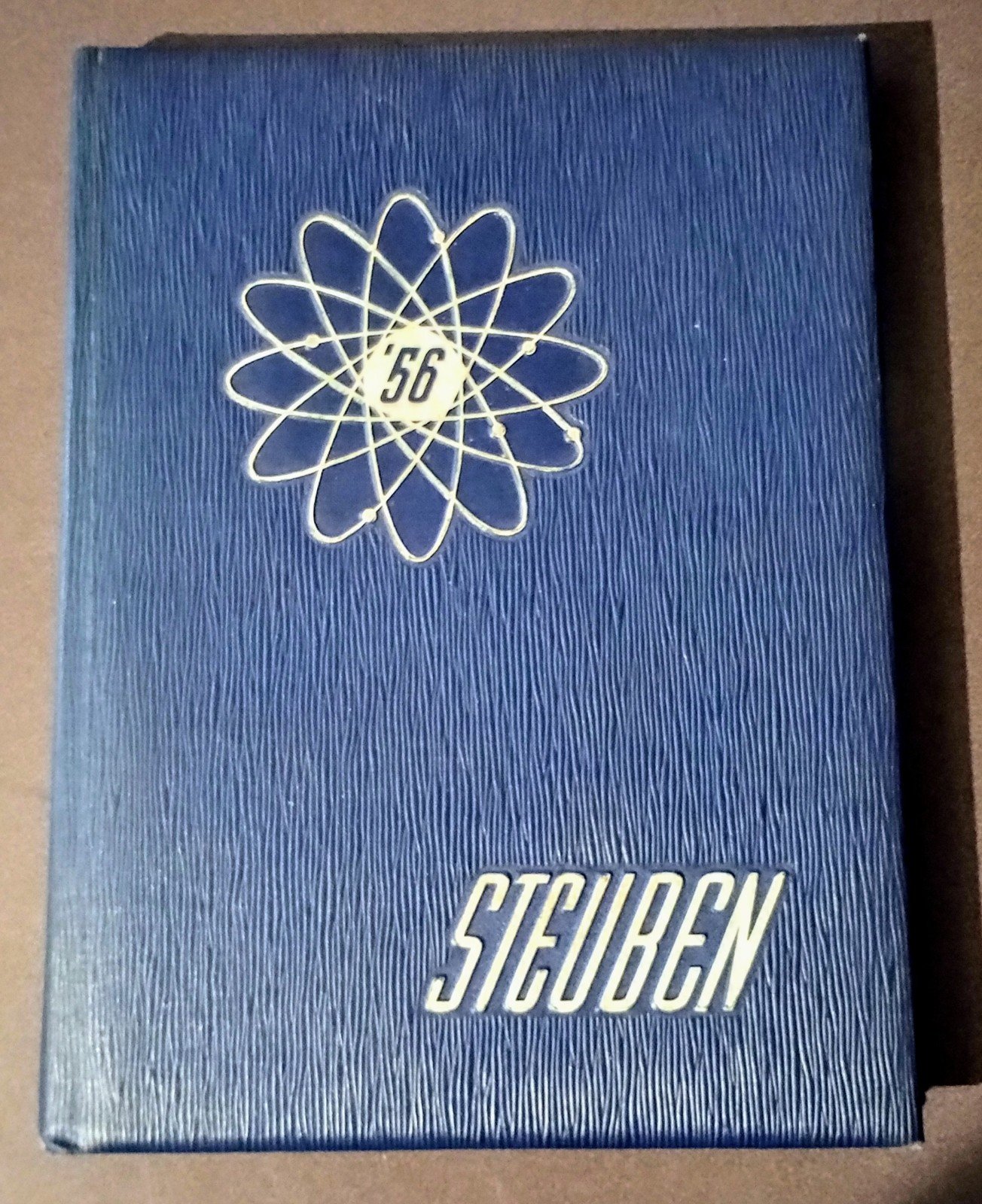 1956 Steubenville Ohio Wells High School Yearbook Steuben Vintage Collectible