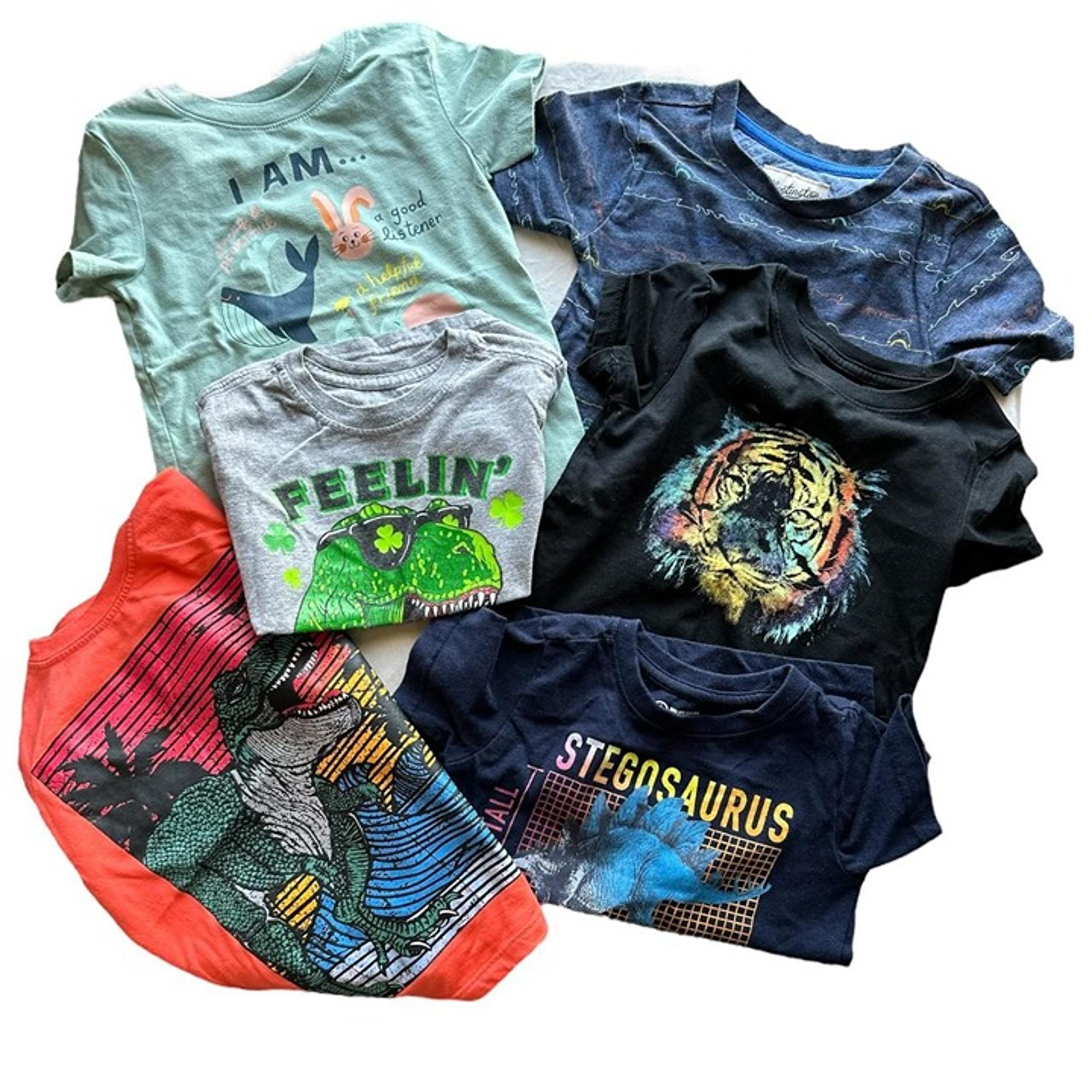 4t Animal Inspired T-Shirts Bundle Size 4T