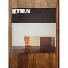 1972 ArtForum Magazine, Dorothea Rockburne, Lichtenstein, Rauschenberg, Vertov