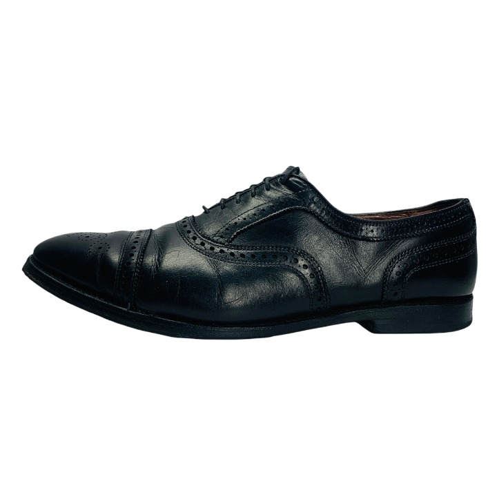 Allen Edmonds Mens Strand Black Leather Oxford Dress Shoes Size 13D Made in USA