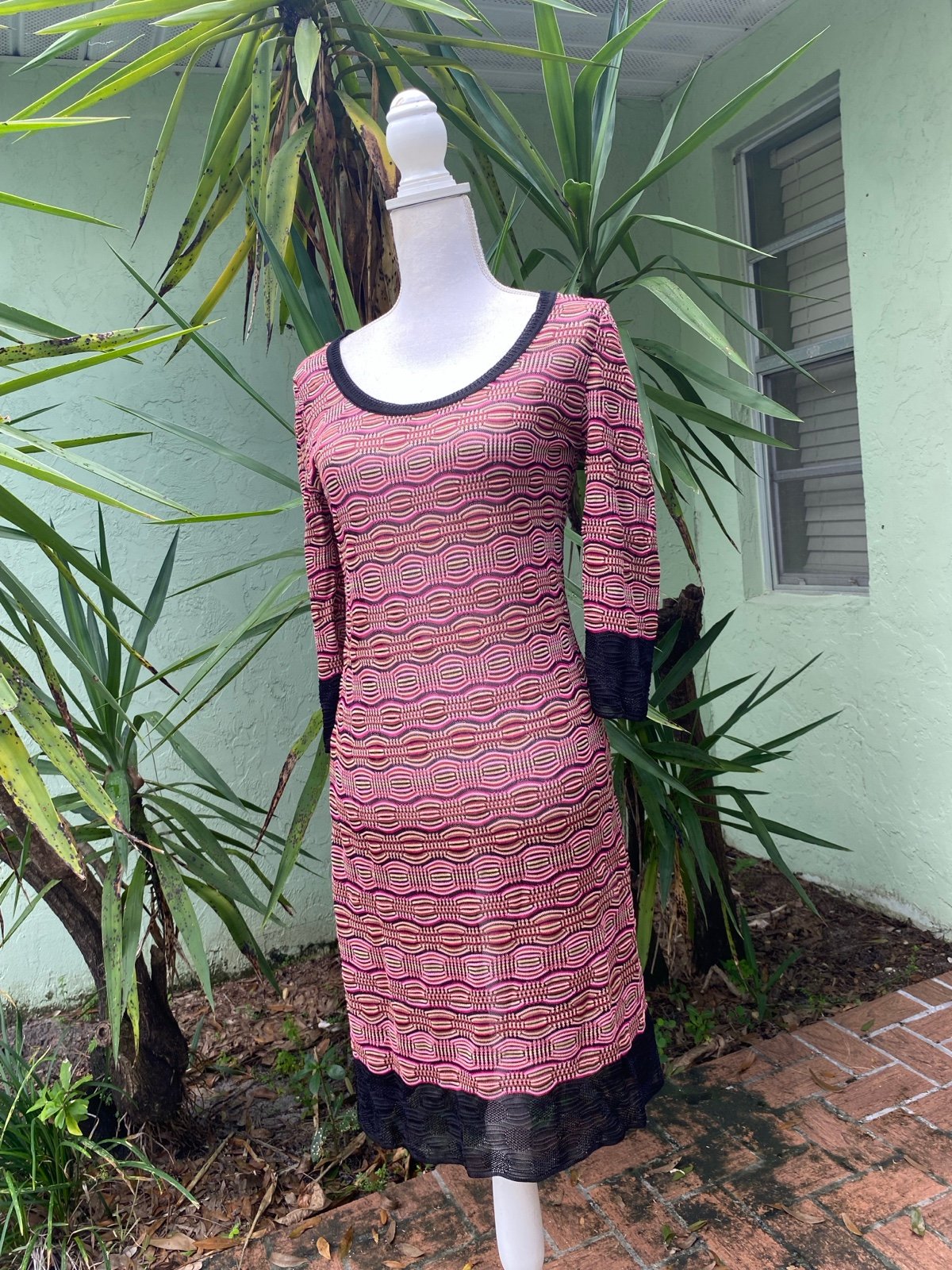 Missoni Knit Chevron Dress