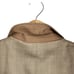 Pronto Uomo 44L Men Sport Coat Tan Beige Super 120s Wool Single Breast Nailhead
