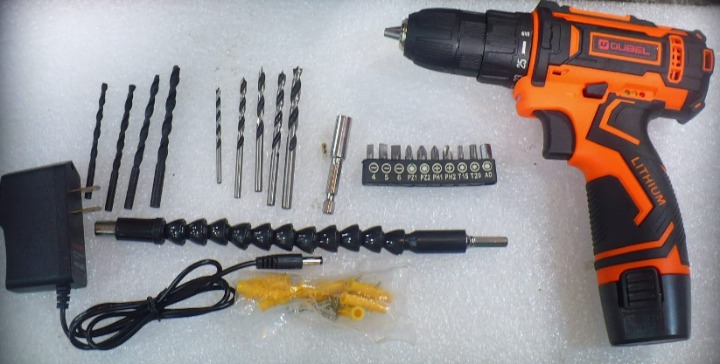 Drill Set, 12V Cordless Drill Pink w/ 42 Accessories, Pink Power Drill Cordless