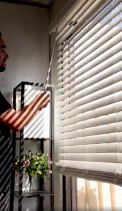 Window Blind (Carry Lift/Lower) 59 inches wide by 48 inches height