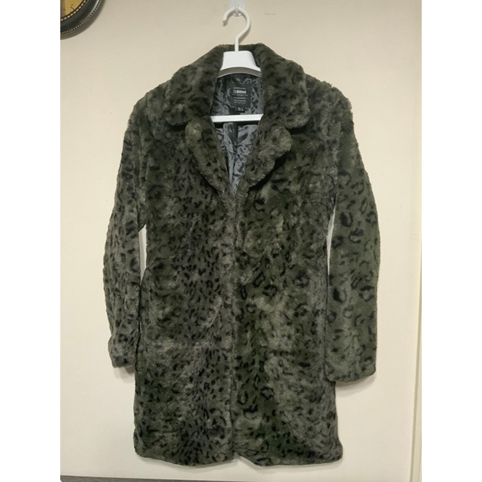 CI Sono - Leopard Fur Coat - Size M - USED