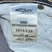 New Distressed Silver Sam Capri Size 14/L28 * Women's Blue Jeans