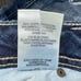 New Distressed Silver Sam Capri Size 14/L28 * Women's Blue Jeans