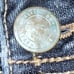New Distressed Silver Sam Capri Size 14/L28 * Women's Blue Jeans