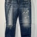 New Distressed Silver Sam Capri Size 14/L28 * Women's Blue Jeans