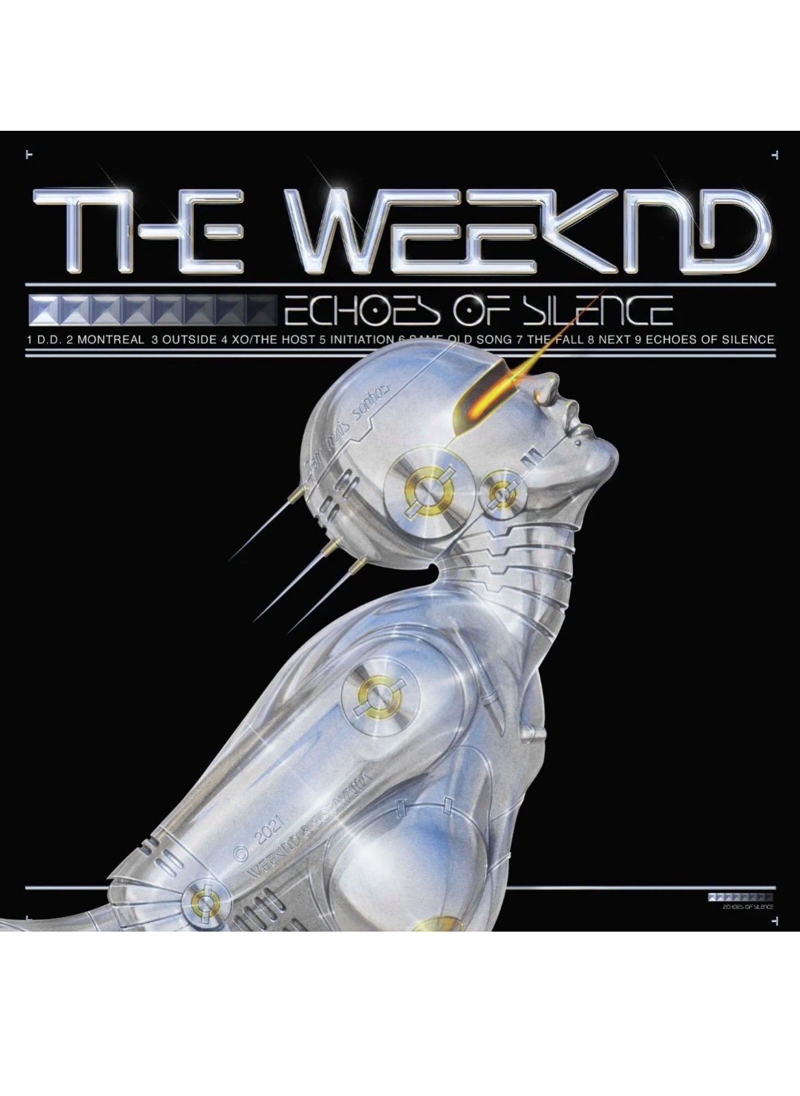 The Weeknd Echoes Of Silence (10th Anniversary Deluxe Sorayama Edition)2LP Vinyl