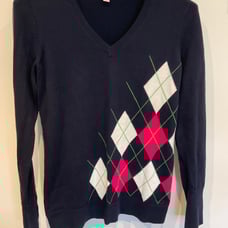 Genuine Lilly Pulitzer argyle sweater