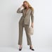 NWT J.Crew Kate Straight-leg Pant in Italian Drapey Plaid Wool Blend 4