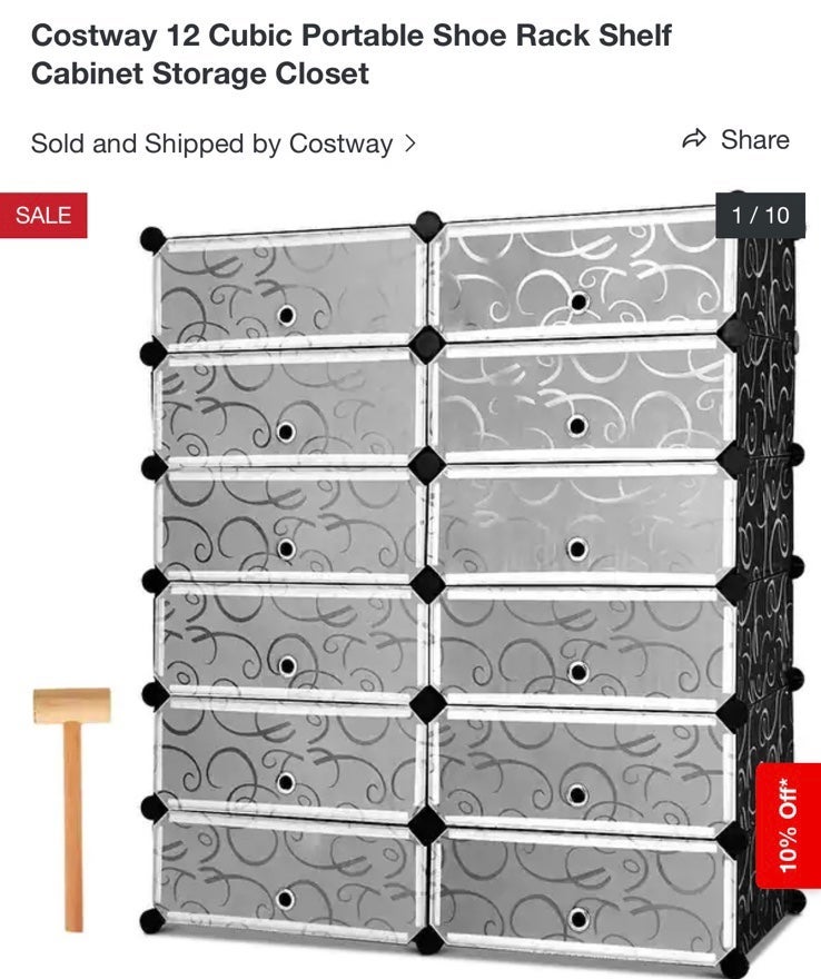 Storage/shoe rack