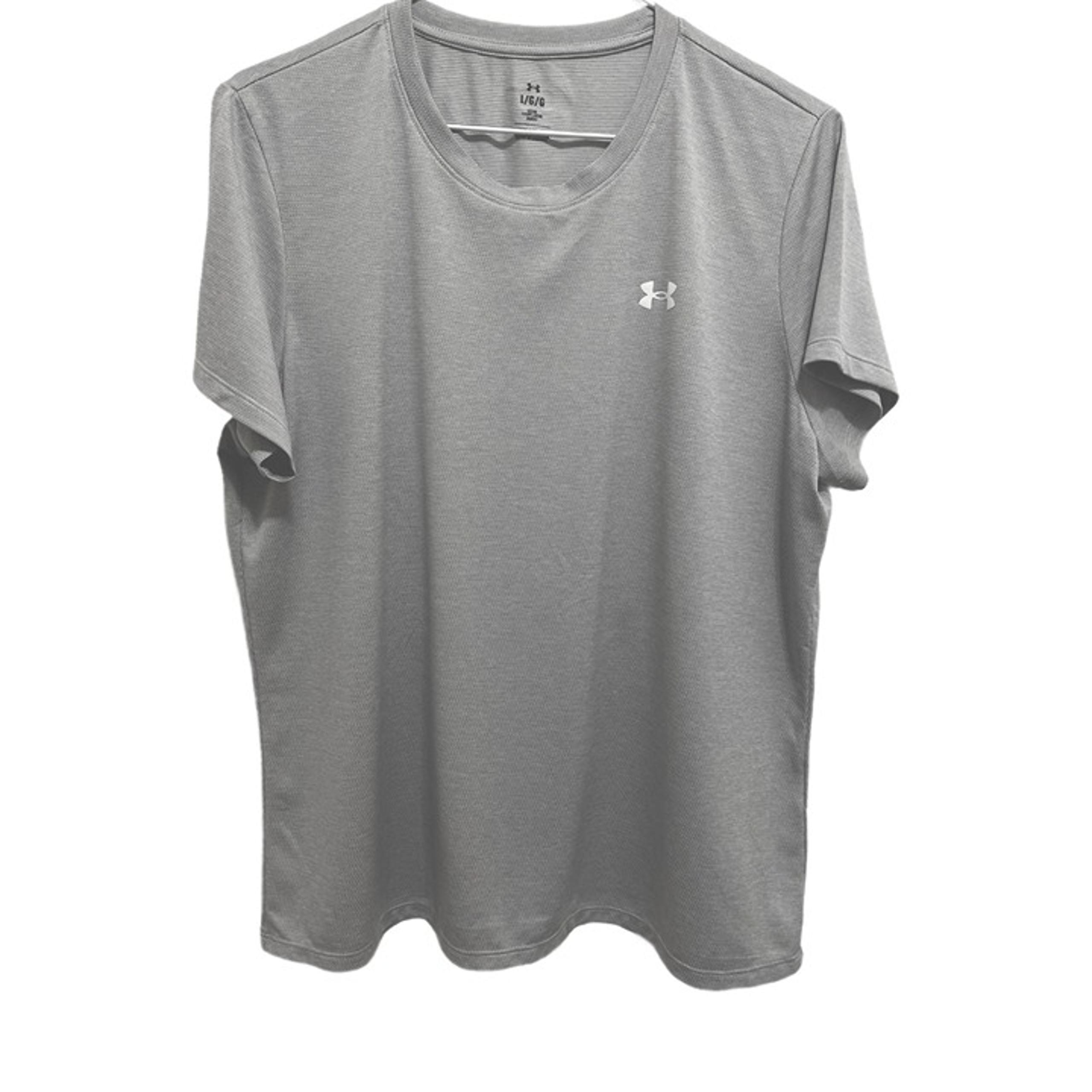 #868 Under Armour Activewear Tee Women's Sz.L Gray