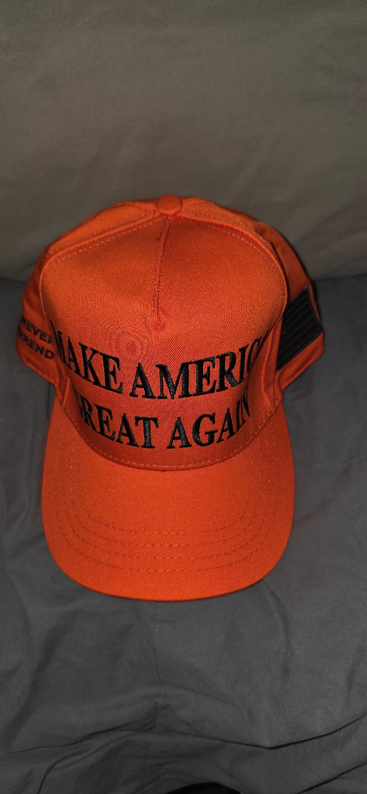 Authentic trump cali fame hat orange