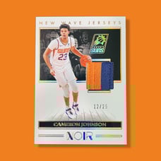 2019 Panini Noir Cameron Johnson New Wave Jerseys /25