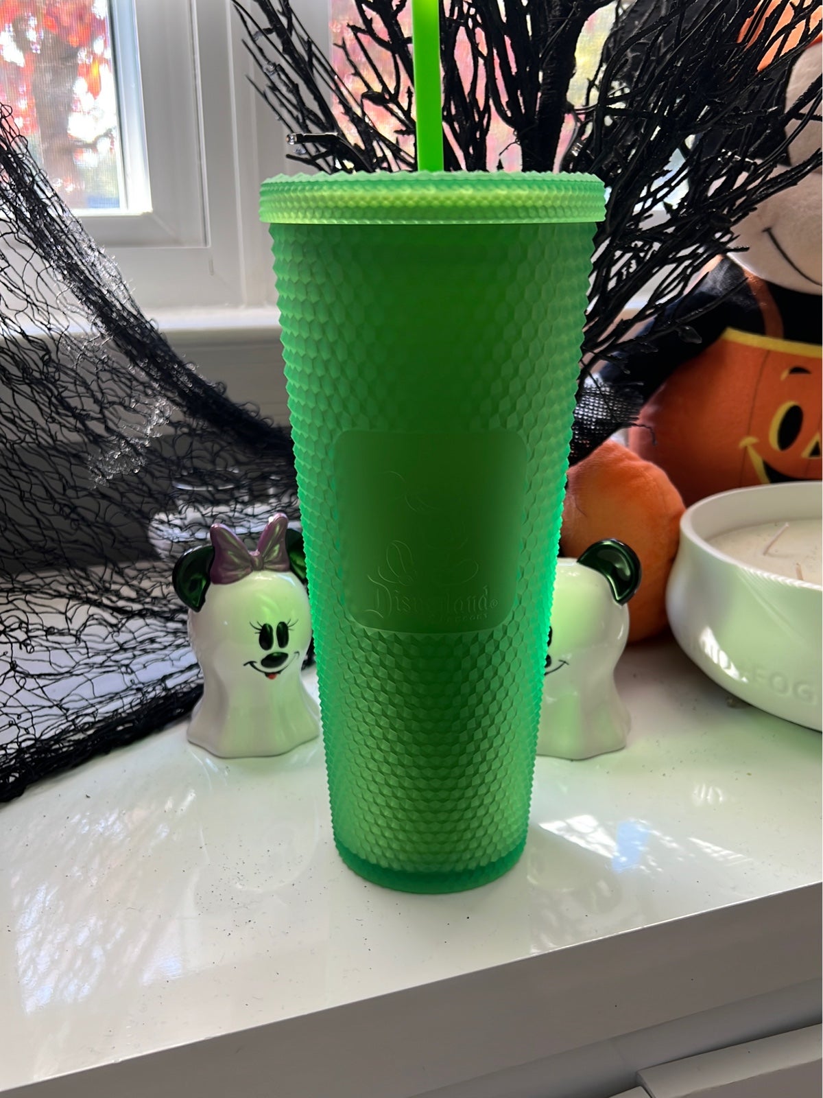 Disneyland Starbucks Studded Green Tumbler