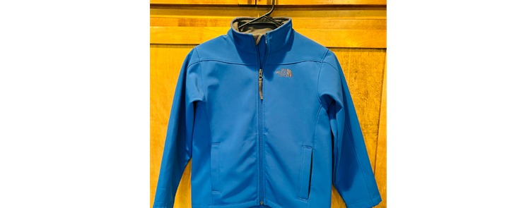 Boys Blue The North Face Jacket size Small 7/8