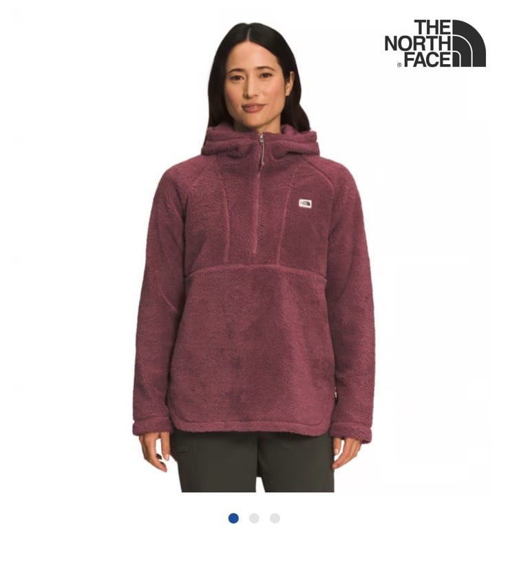 The North Face Womens Ridge Fleece Tunic In Wild Ginger Size Small