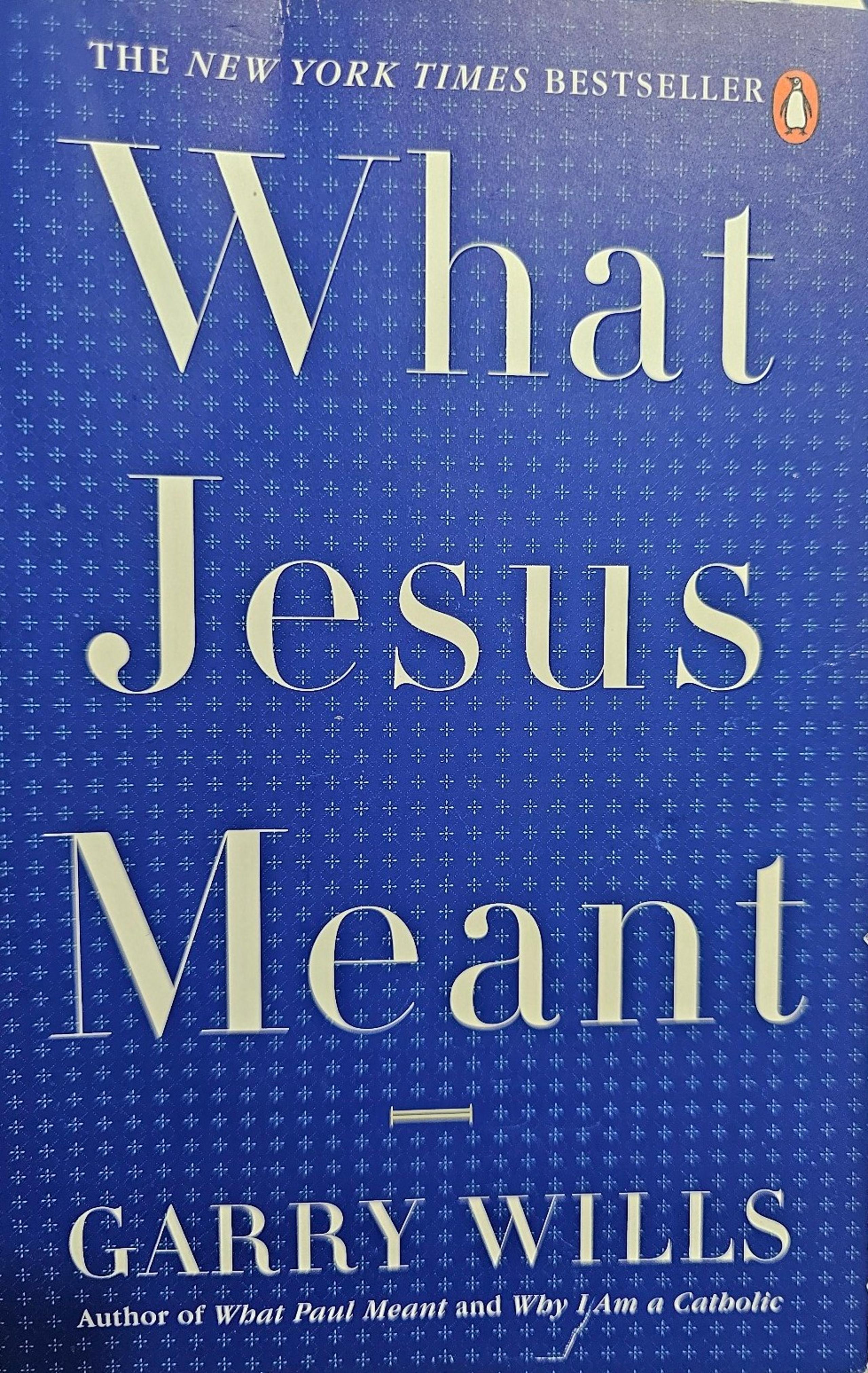 NWOT "WHAT JESUS MEANT" BY GARRY WILLS