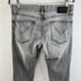 JOHN VARVATOS Men's Light Gray J306 Slim Straight Five Pocket Zip Fly Jeans 32