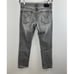 JOHN VARVATOS Men's Light Gray J306 Slim Straight Five Pocket Zip Fly Jeans 32