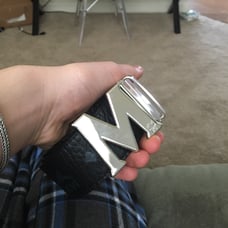 Mcm Belt Black Reversable