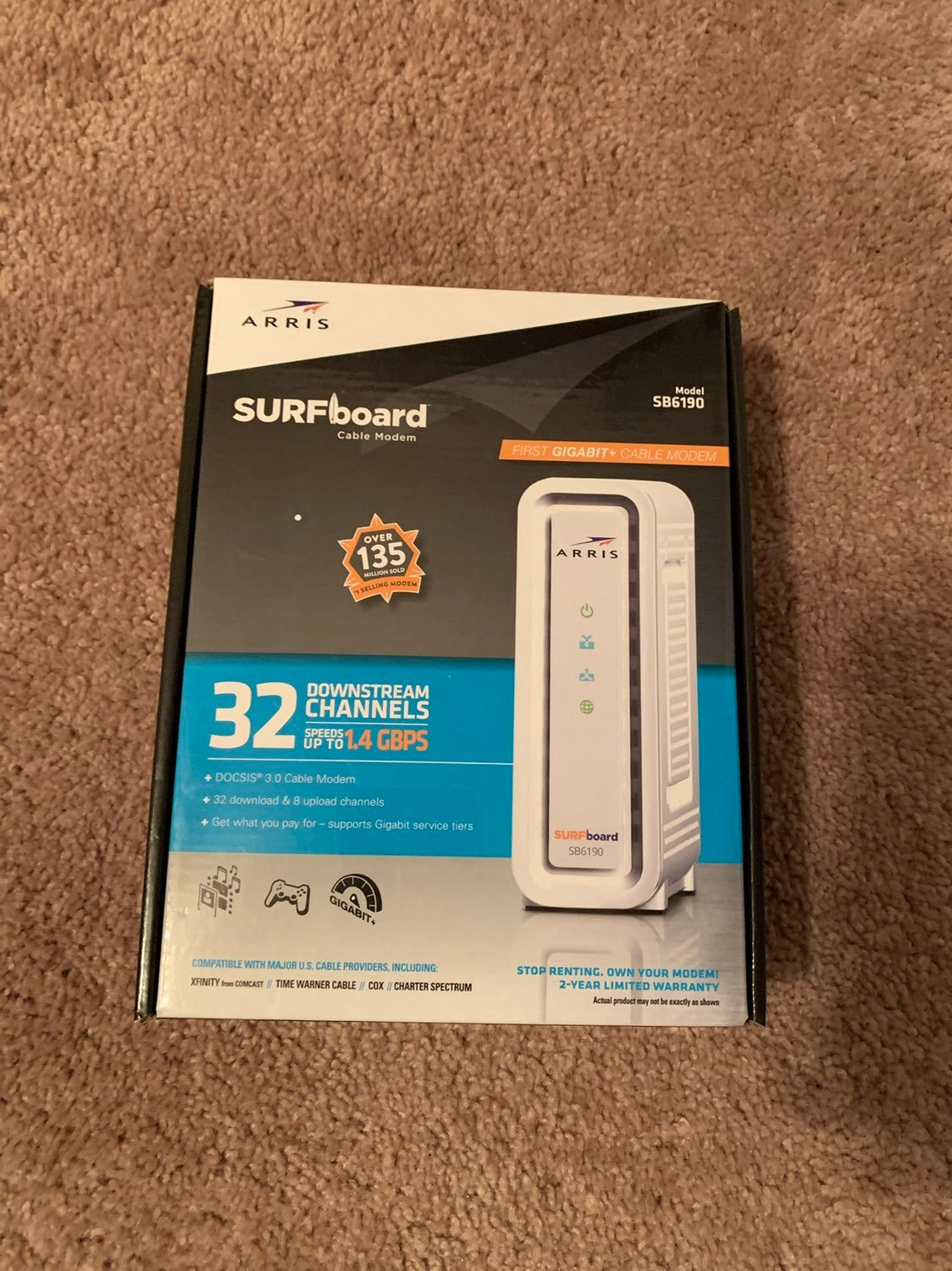 Arris Surfboard Cable Modem SB6190