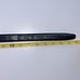 Coach men’s Size 38 black leather belt. Silver colored buckle. EUC