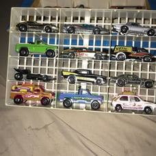 Vintage Hot Wheels with case