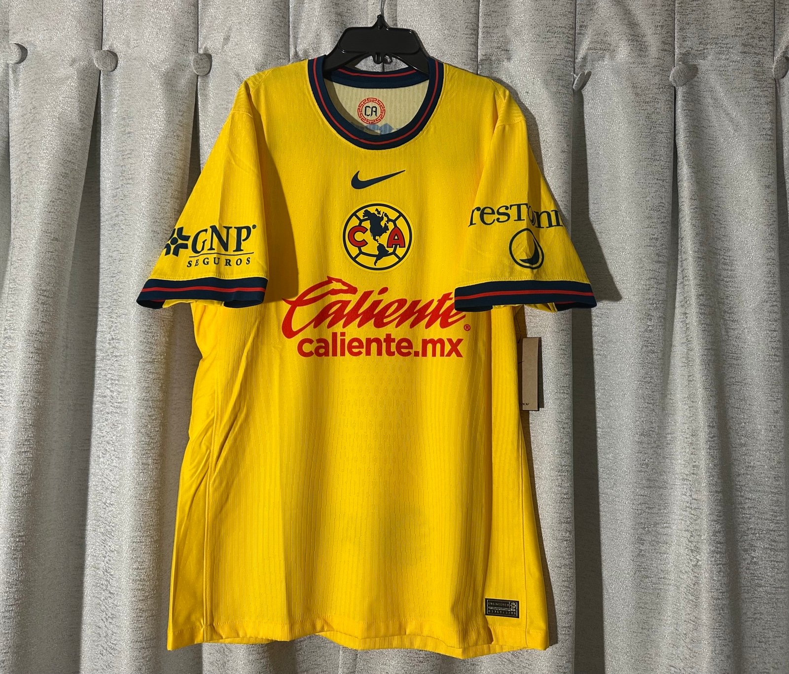 Club America 24/25 Home Nike Authentic Match ADV Soccer Jersey Sz XL FN8759-720