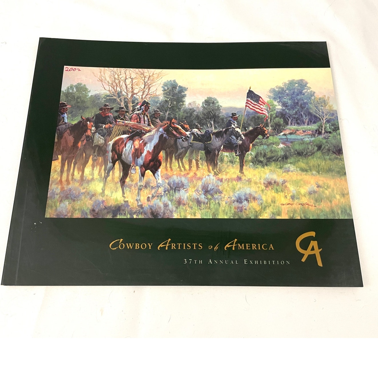 Cowboy Artists of America Paperback 37th Phoenix Art Museum 2002 First Edition